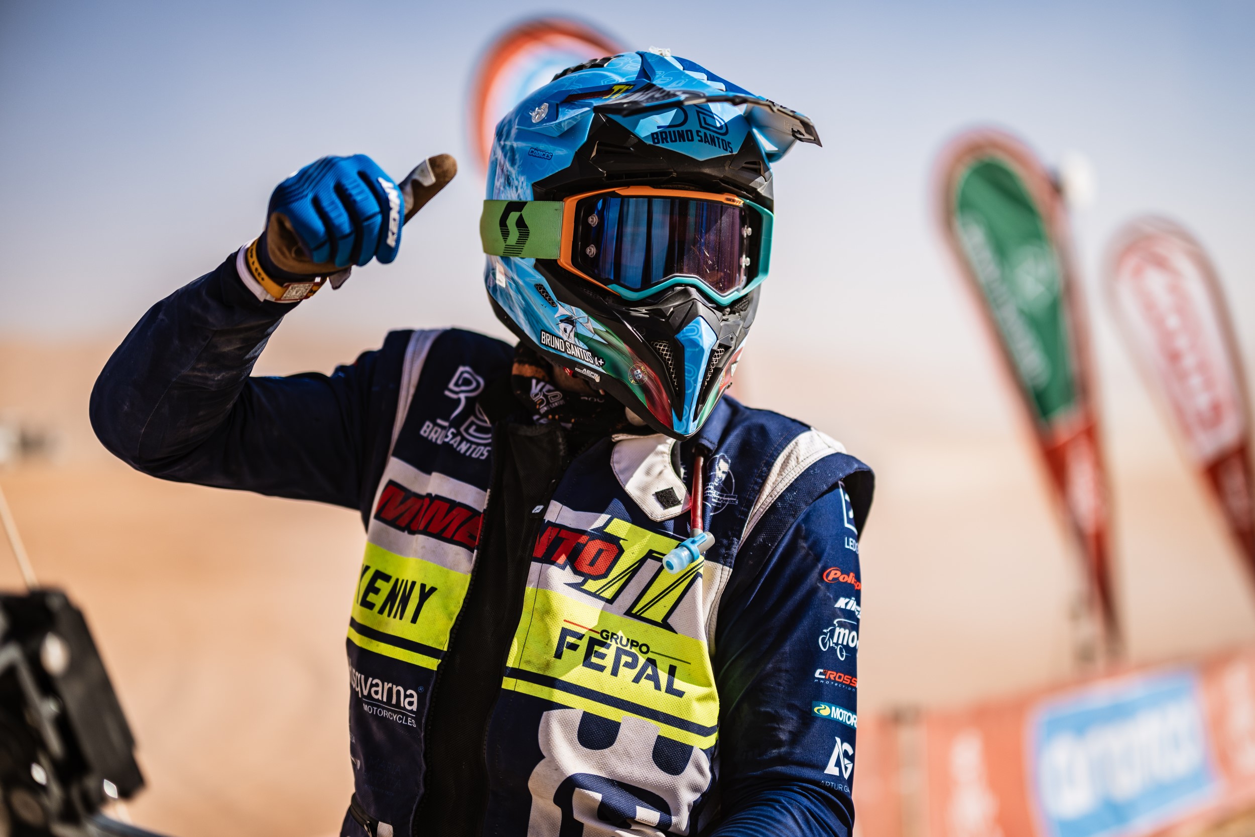 Bruno Santos na sexta etapa do Rali Dakar 2024_Dia 2