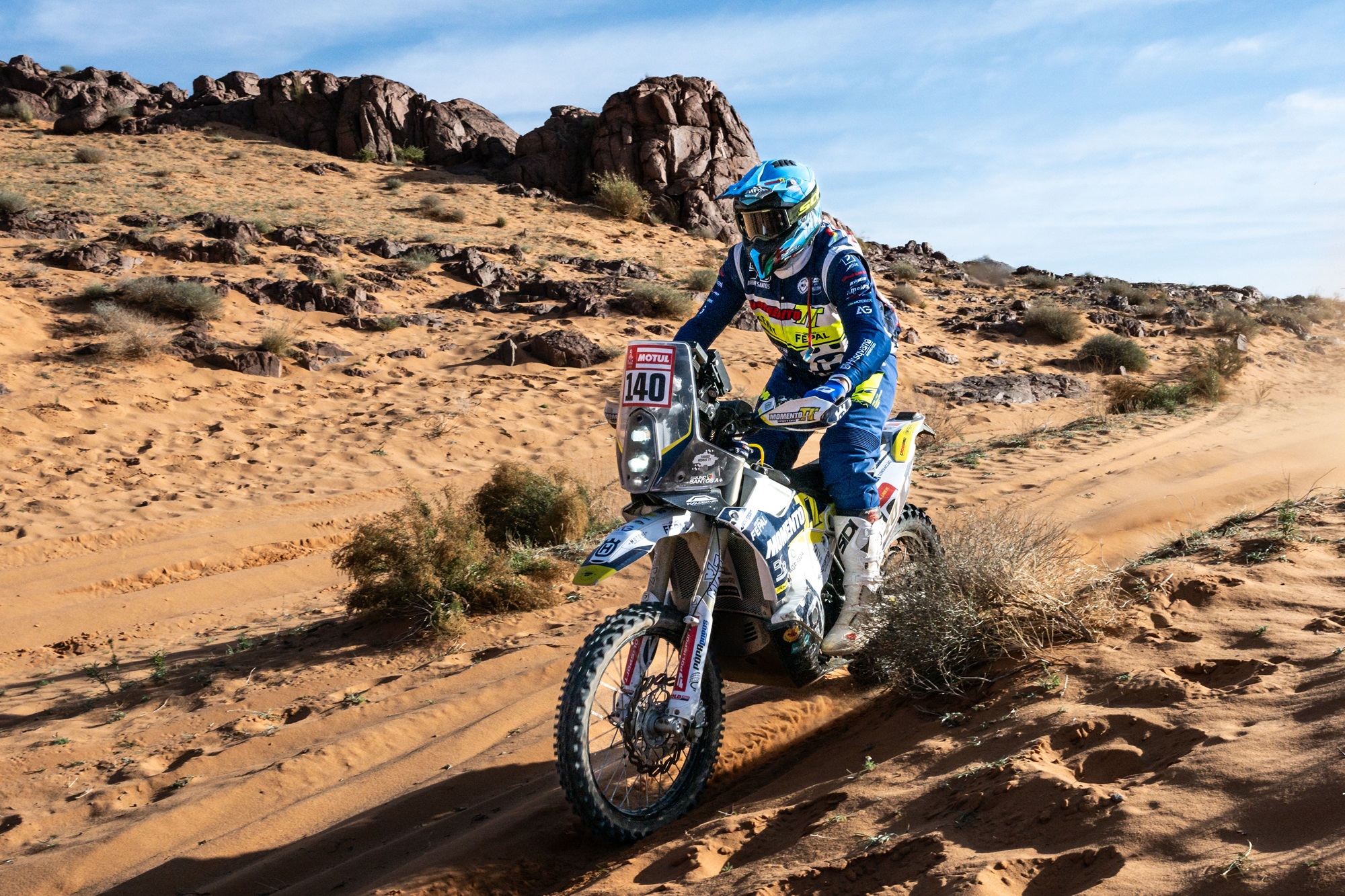 Bruno Santos perto do TOP 30 na 9 etapa do Dakar (1)